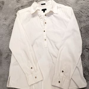 Talbots Half-Button Dress Shirt
